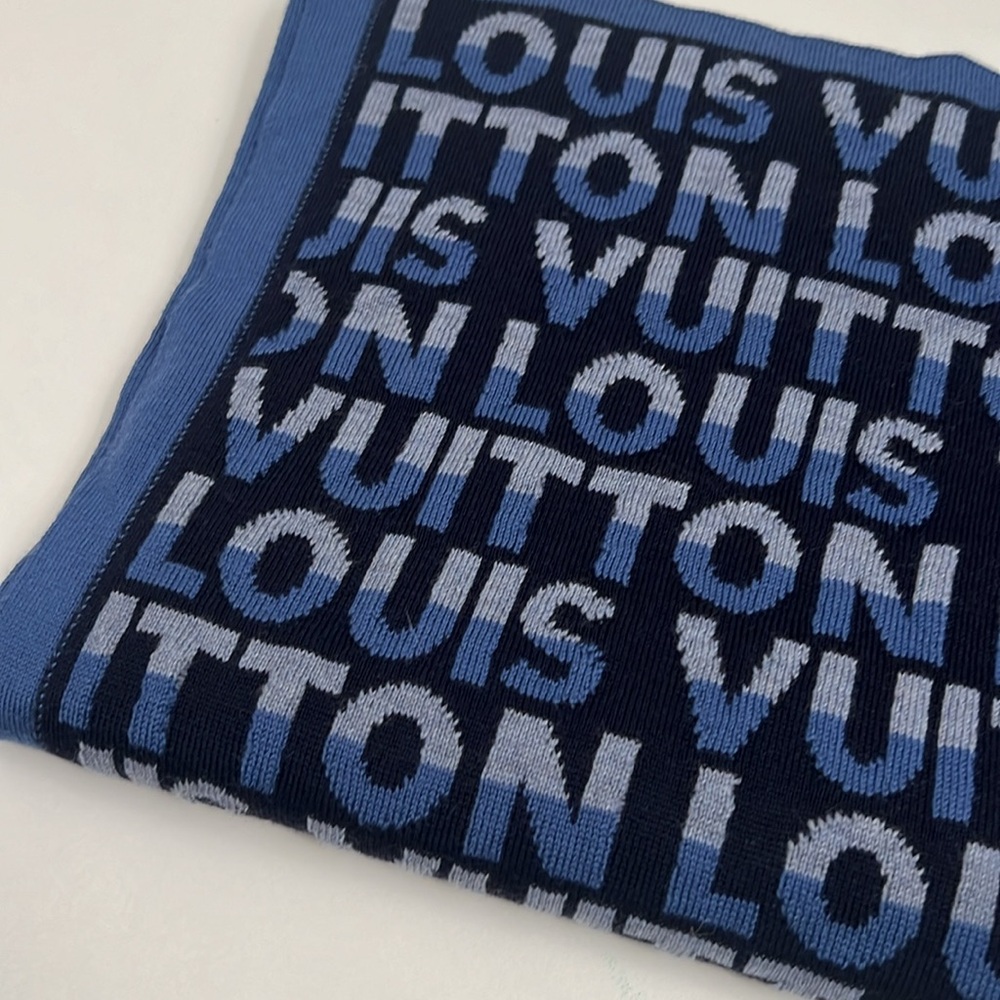 Louis Vuitton Scarf Wool 68” x 12.5” - Picture 7 of 8